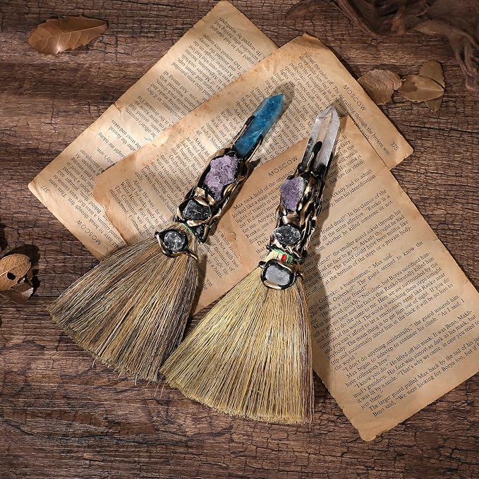Crystal Witch Altar Broom - Image 4