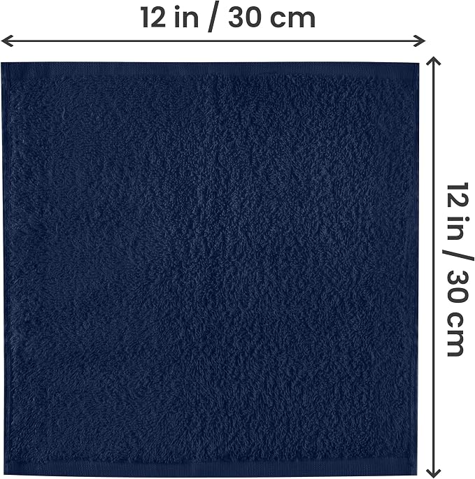 Utopia Towels 24 Pack Cotton Washcloths Set - Image 2