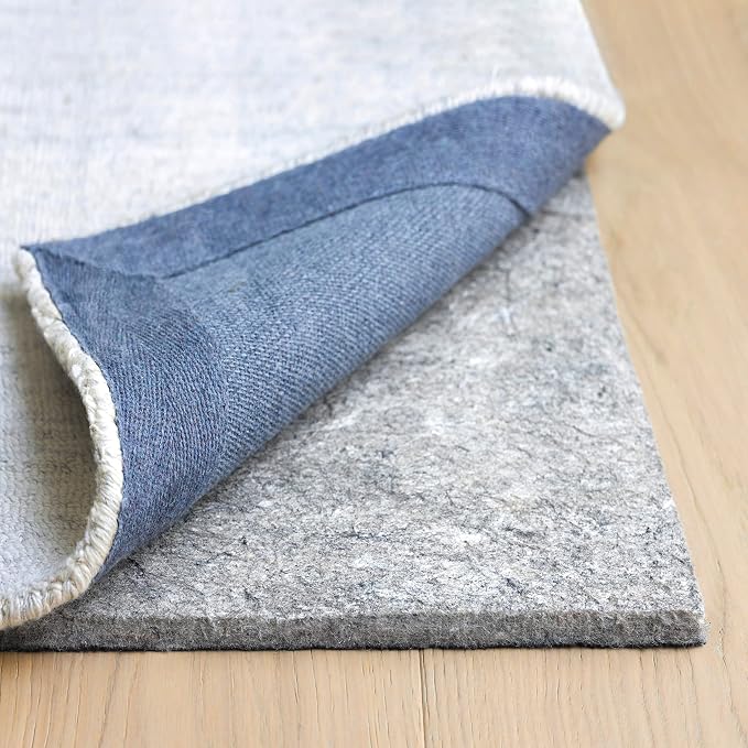 RUGPADUSA - Dual Surface - 3'x5' - 1/2" Thick - Felt + Rubber - Non-Slip by RugPadUSA