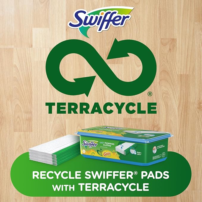 Swiffer Sweep + Mop, Wet Pads Refill, Floor Cleaner - Image 6