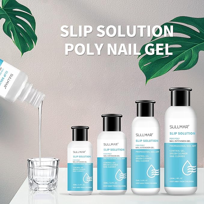 Slip Solution Liquid Poly Nail Gel Slip Solution - Image 5