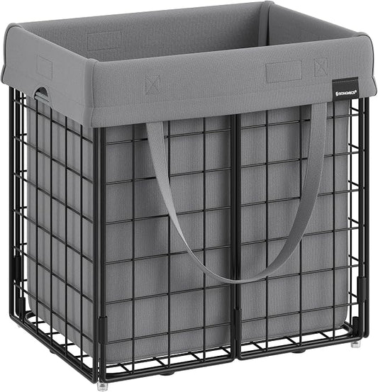 SONGMICS Laundry Hamper, 11 Gal. Laundry Basket, Collapsible Clothes Hamper by SONGMICSbySONGMICSHOME