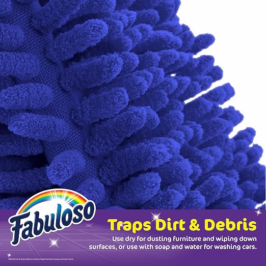 Fabuloso Microfiber Cleaning Mitt Glove, Lint-Free Scratch-Free Dusting and - Image 3