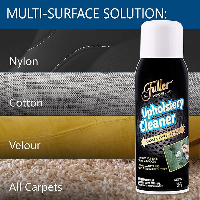 Fuller Brush Upholstery Cleaner – Foaming Multi-Surface Spray - Image 2