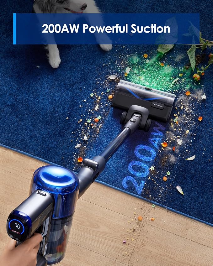 Tineco Pure ONE S70 Cordless Vacuum Cleaner, 200AW Powerful Suction, 3D Sense - Image 2