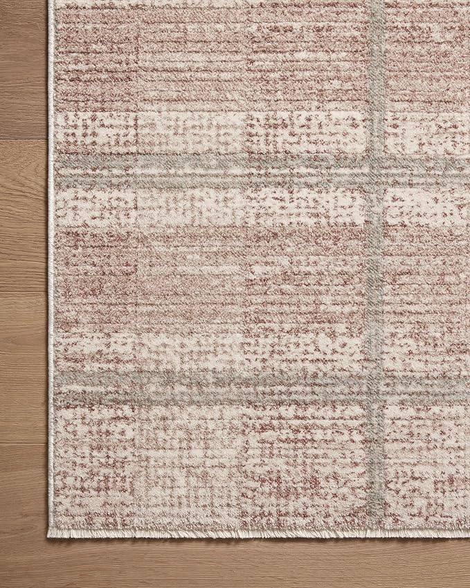 Loloi Angela Rose Ember Collection EMB-06 Clay/Mist 5'-3" x 7'-6" Area Rug