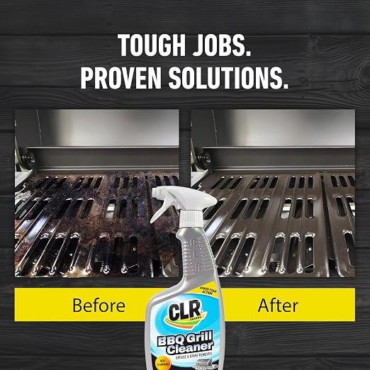 CLR Brands Grill Cleaner and Degreaser Spray, 26 oz. Bottle, BBQ Cleaner - Image 4