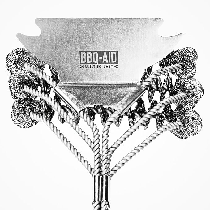 BBQ-AID Grill Brush for Outdoor Grill Bristle Free - Image 7