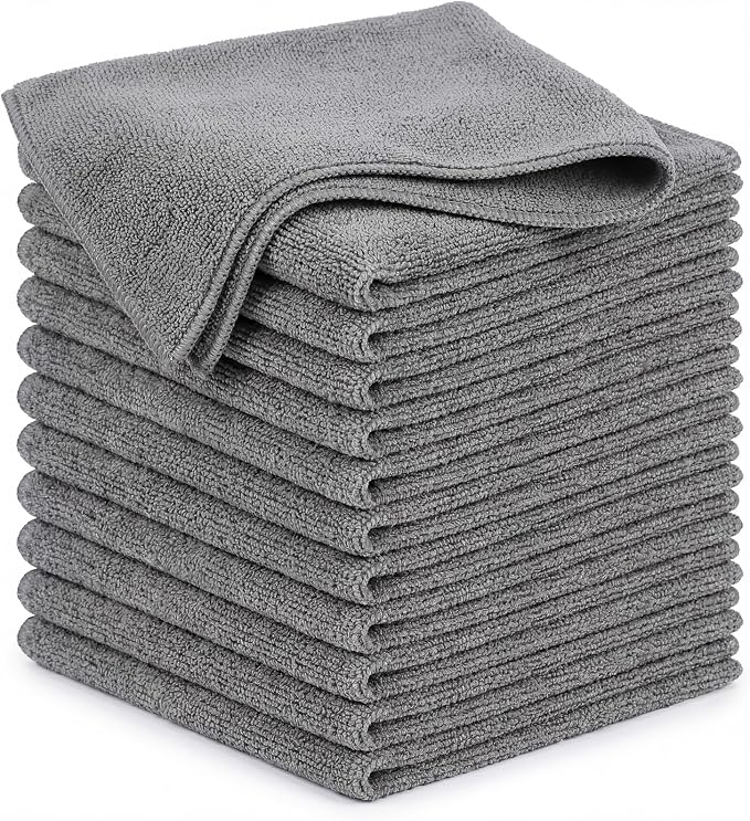 POPCHOSE Microfiber Towels 12 Pack by Popularchoicesfromhere