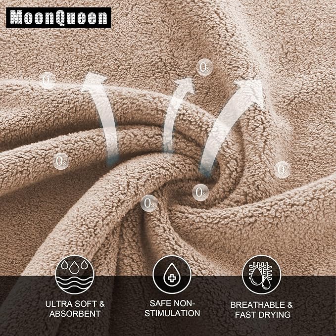 MOONQUEEN Ultra Soft Premium Washcloths Set - Image 2
