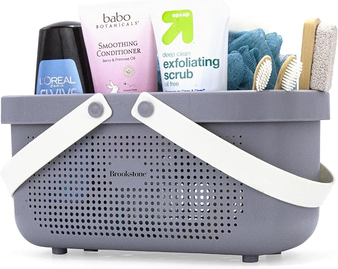 Brookstone Modern Large Portable Shower Caddy by Brookstone