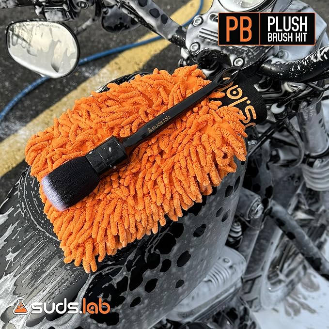 Suds Lab PB Plush Brush Kit 3 Pack- Ultra-Soft Synthetic Bristle Brushes - Image 7