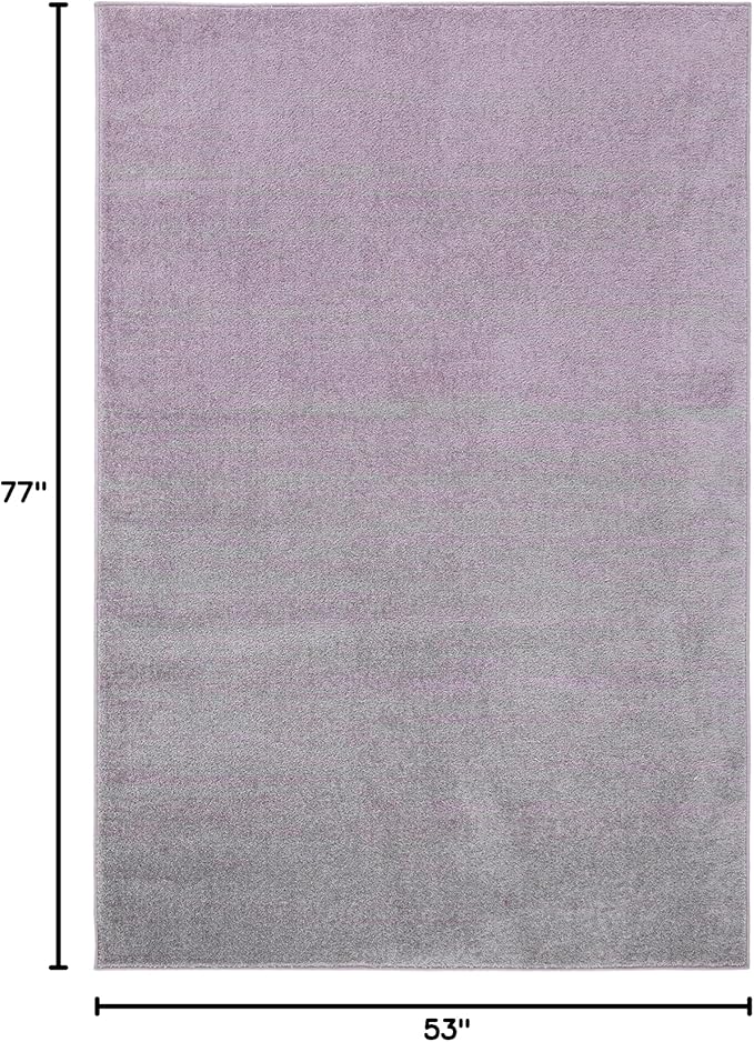 SAFAVIEH Adirondack Collection Accent Rug - 4'5" x 6'5", Purple & Green, Modern Ombre Design, Non Shedding & Easy to Clean, Ideal for Living Room, Bedroom, Office, Dining Space (ADR113V)