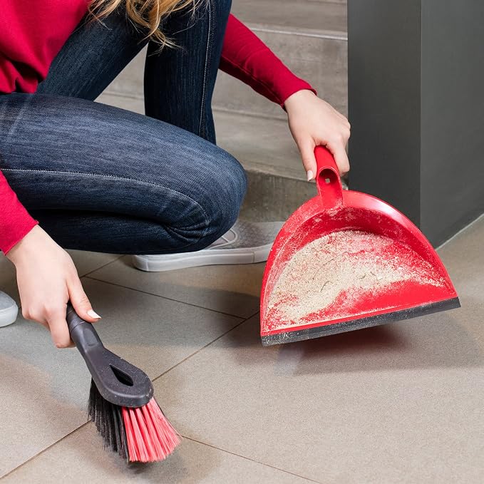 Vileda 2 in 1 Dustpan Set - Image 4