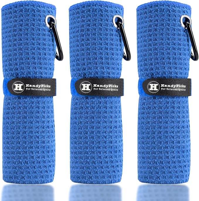 Handy Picks Microfiber Golf Towel by HandyPicksGolf