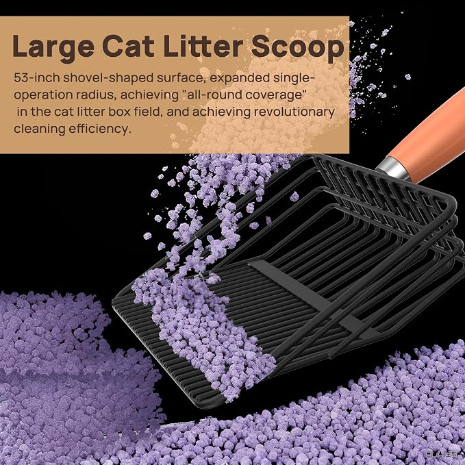 Heavy Duty Metal Cat Litter Scoop - Image 5