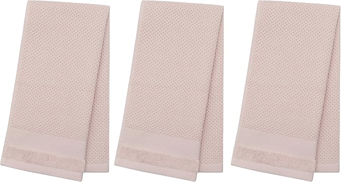 Mia'sDream Cotton Waffle Weave Hand Face Head Towel, Kitchen Tea Dish Washcloths - Image 2