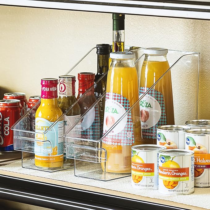 Sorbus Roll Out Bottle Organization Bins - Image 5