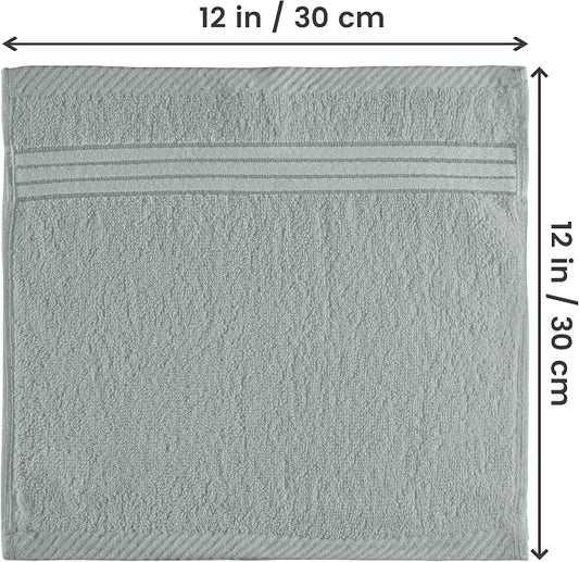Utopia Towels Wash Cloths Set, 12 by 12 Inches, 100% Cotton Ring Spun, Highly - Image 2