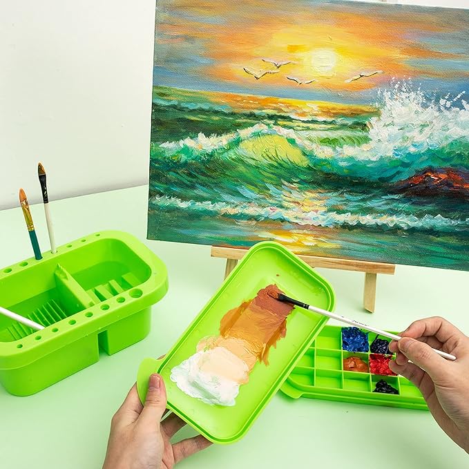 MyLifeUNIT Paint Brush Cleaner, Paint Brush Holder and Organizers - Image 4