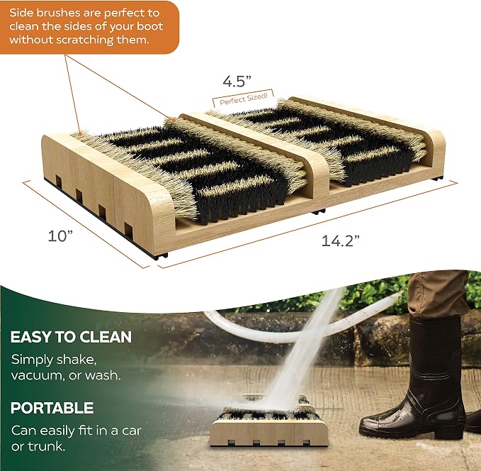 SCRUBIT Boot Scrubber Shoe Brush – Outdoor Boot Brush - Image 5