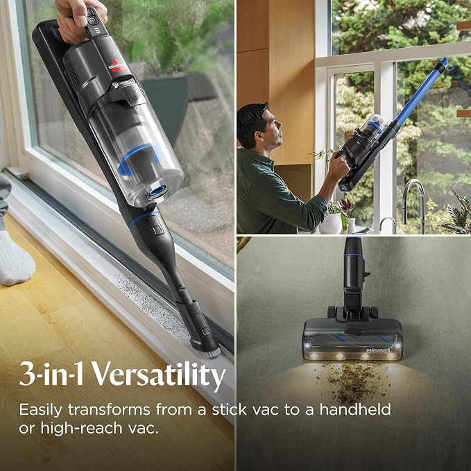 Bissell PowerClean FurFinder 200W Self-Standing Cordless Vacuum w/Tangle Free - Image 7