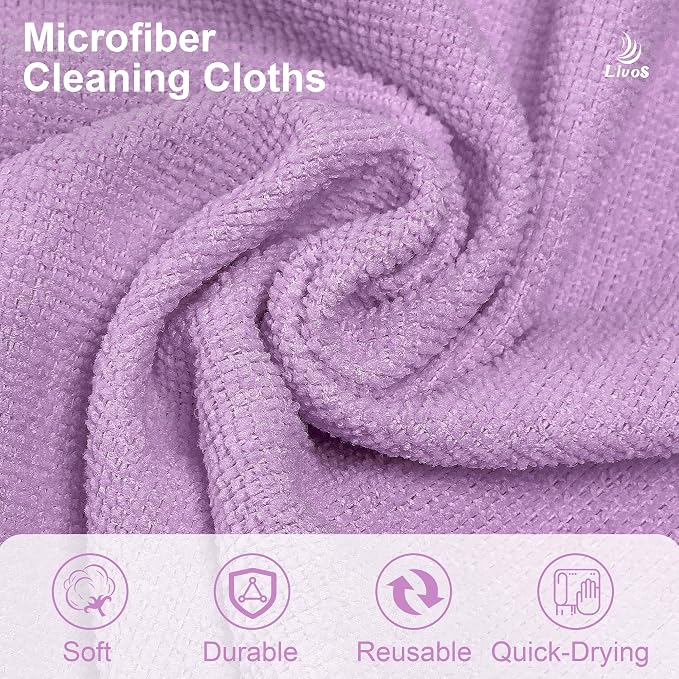LIVOS Microfiber Cleaning Cloth Roll - Image 3