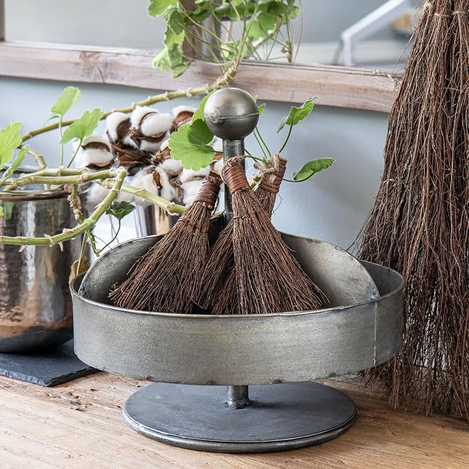 Apple Splendor Scented Broom – 6 Inch Rustic Heather Broom - Image 5