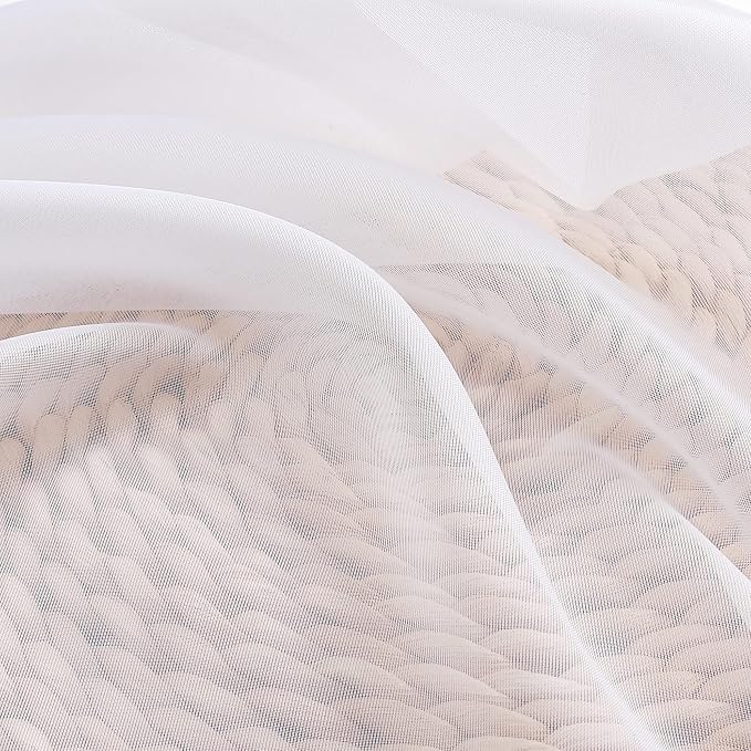 Chyhomenyc Sheer White Valances - Image 6