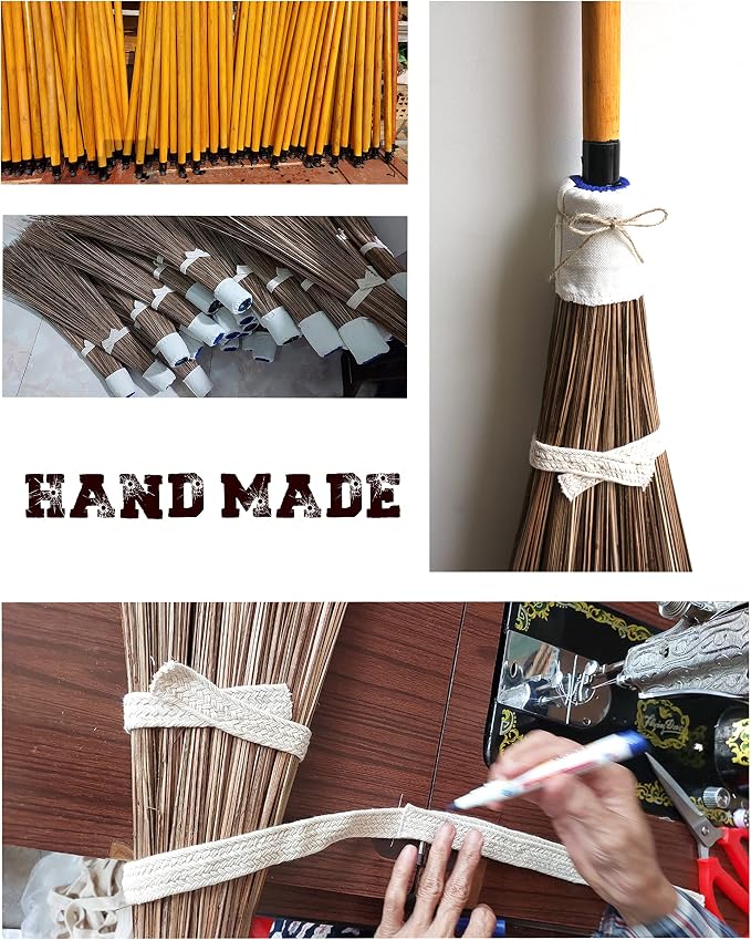 Coconut Broom - 55 Inches Length, Heavy Duty Broom - Image 8