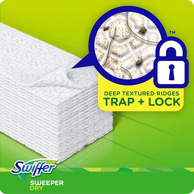 Swiffer Sweeper Dry Sweeping Cloth Refills, Gain Original - Image 8