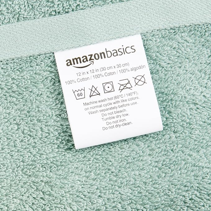 Amazon Basics Cotton Washcloths - Image 6