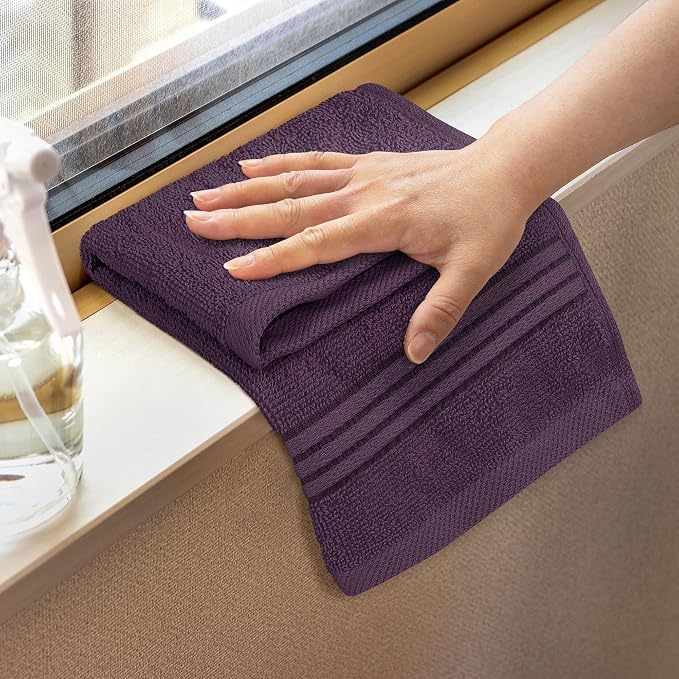 Utopia Towels Wash Cloths Set, 12 by 12 Inches, 100% Cotton Ring Spun, Highly - Image 3
