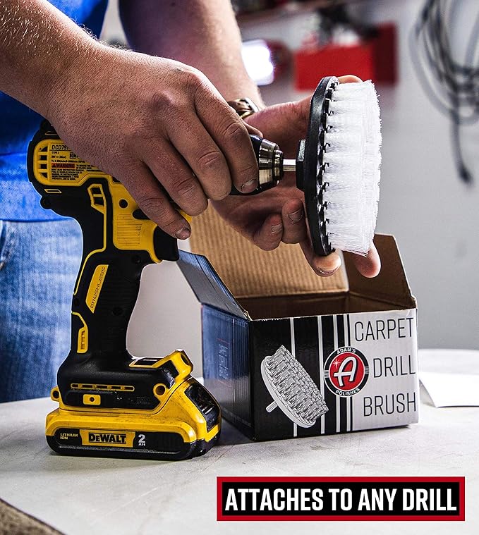 Adam's Polishes Carpet Drill Brush - Image 4
