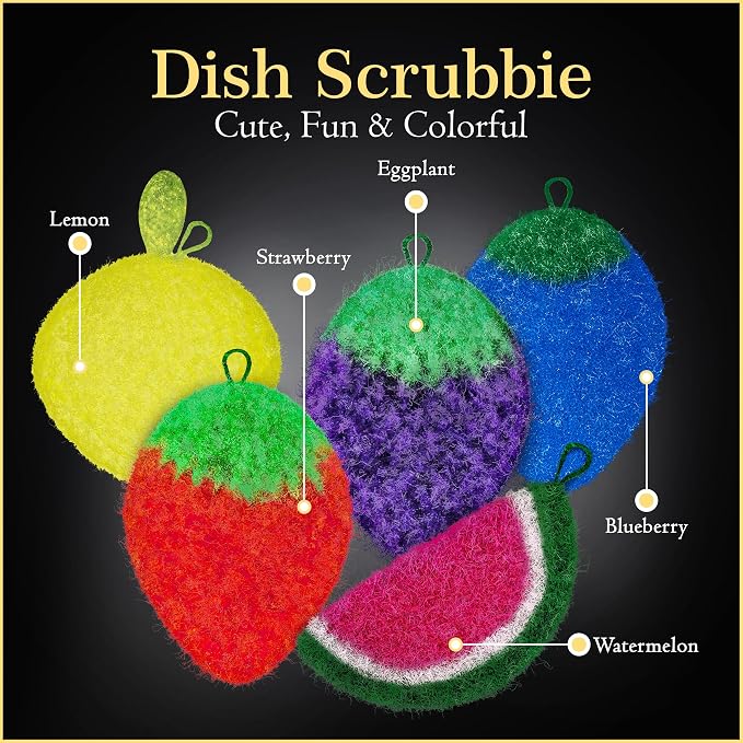Dish Scrubbie Durable DishScrubber – Long Lasting, Non-Scratch, Odorless and - Image 2