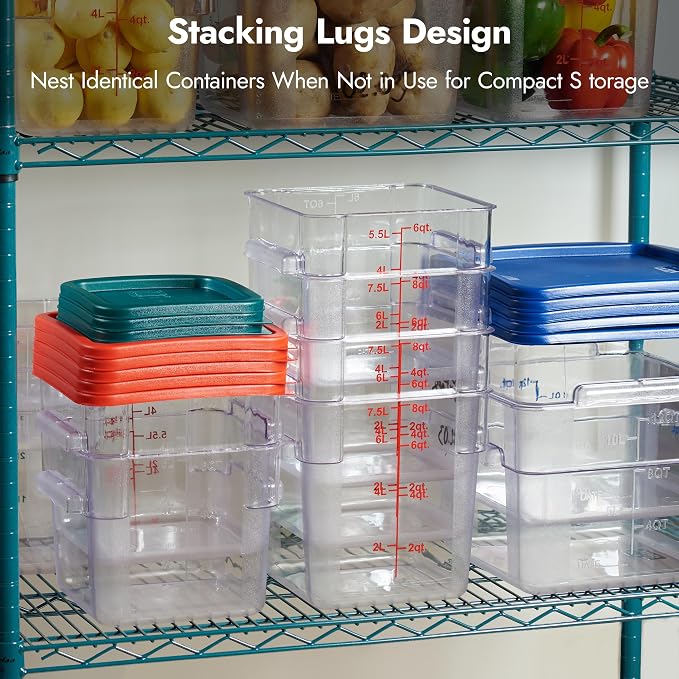 CURTA 4 Pack Food Storage Container - Image 4