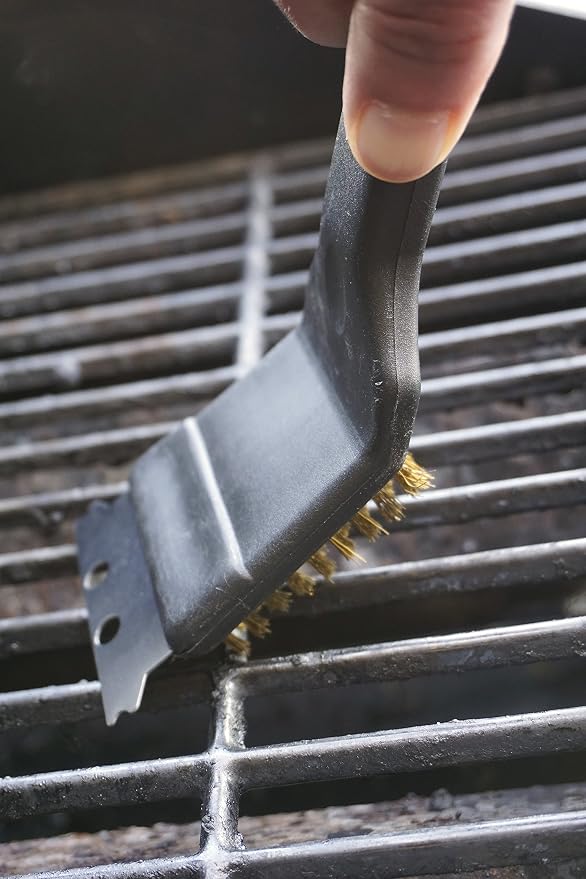 RSVP International BBQ Grill Cleaning Brush/Scraper - Image 2
