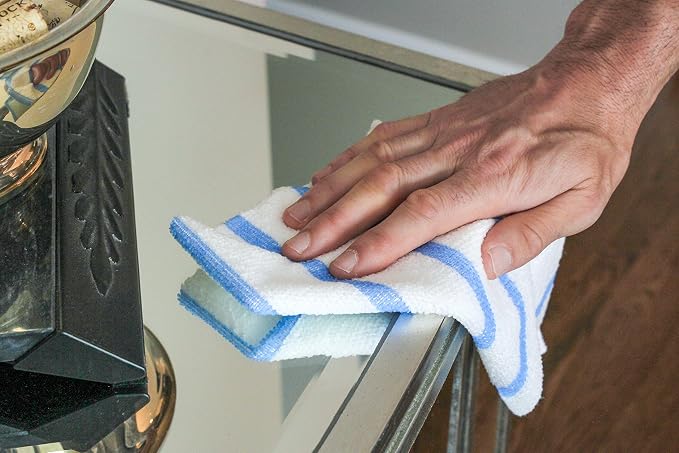 VIKING Bulk Edgeless Microfiber Cleaning Cloths, 50 Pack - Image 3