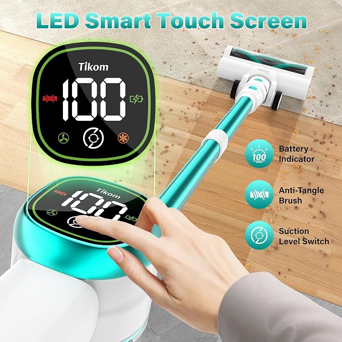 Tikom V500 Cordless Vacuum Cleaner - Image 3