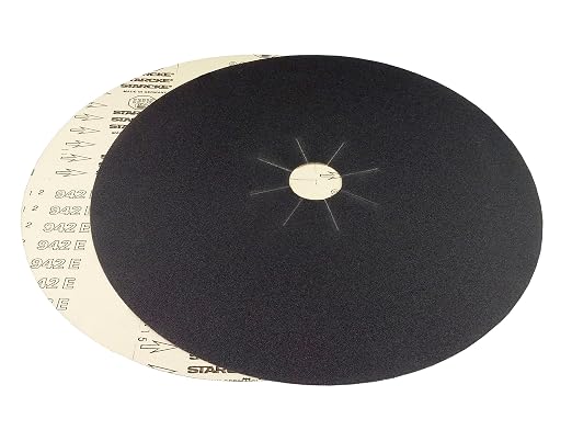 STARCKE Premium 16" x 2" Silicon Carbide Slotted Edger Floor Sanding Discs | - Image 2