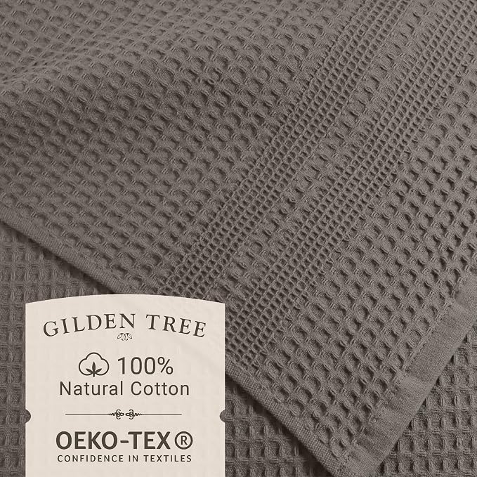 GILDEN TREE Waffle Towels Wash Cloths - Image 2