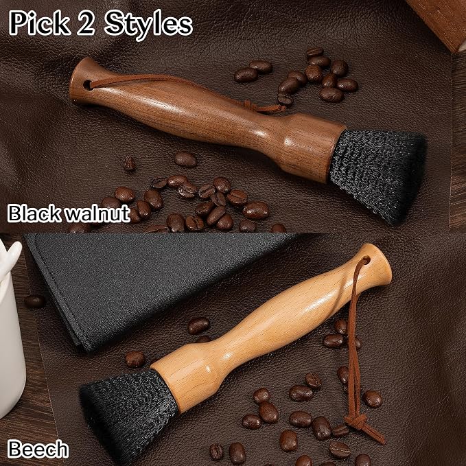 Belongtous Coffee Grinder Cleaning Brush, Fluffy & Soft Bristles Coffee Brush - Image 6