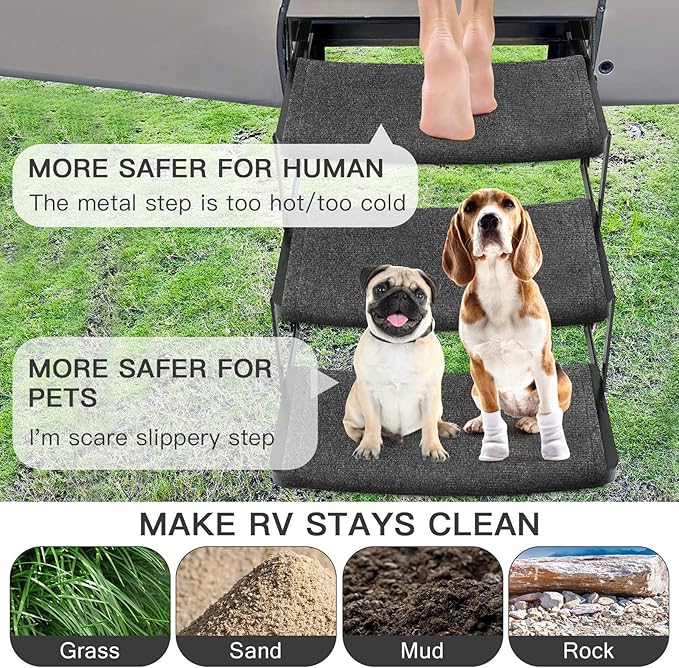 OKBA RV Step Covers, Camper Step Covers - Image 4