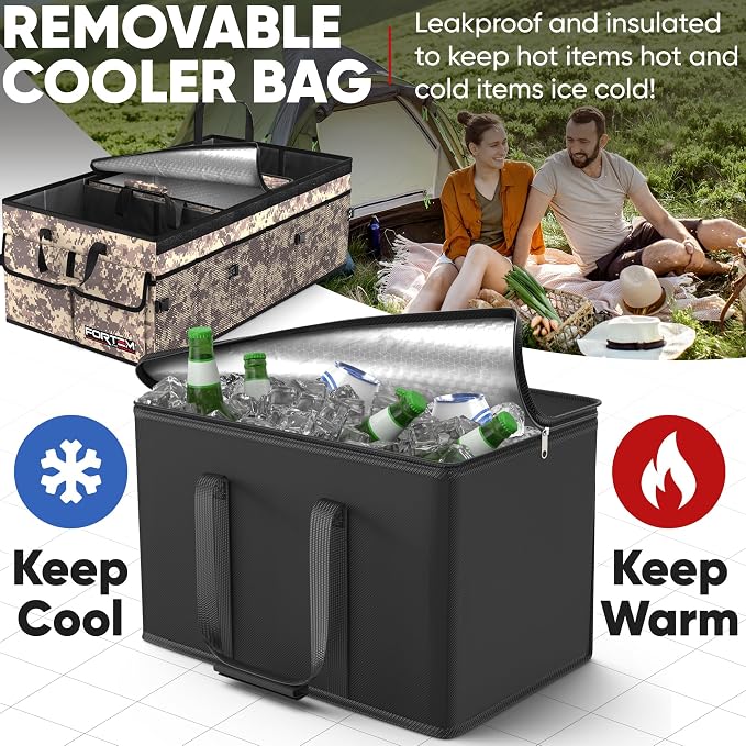 FORTEM Trunk Organizer with Cooler - Image 2