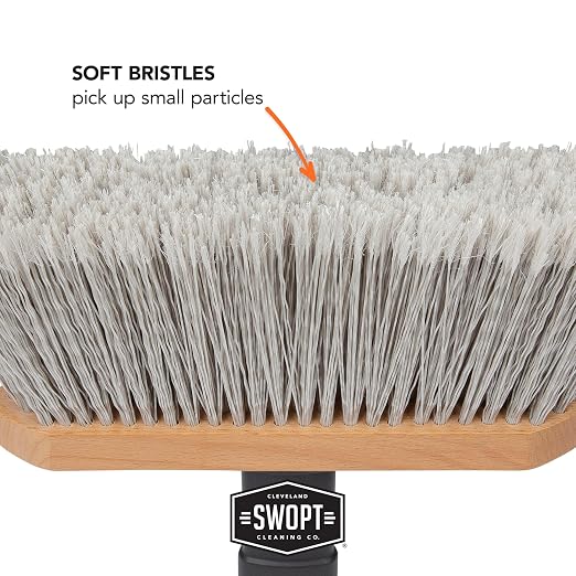SWOPT Premium Smooth Surface Straight Broom Head — Cleaning Head Interchangeable - Image 8
