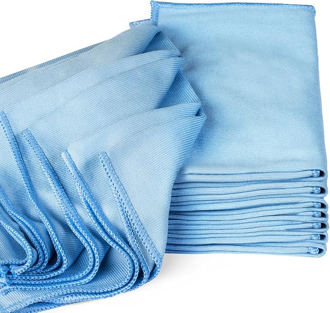Zflow Microfiber Glass Cleaning Cloths by ZflowVentures