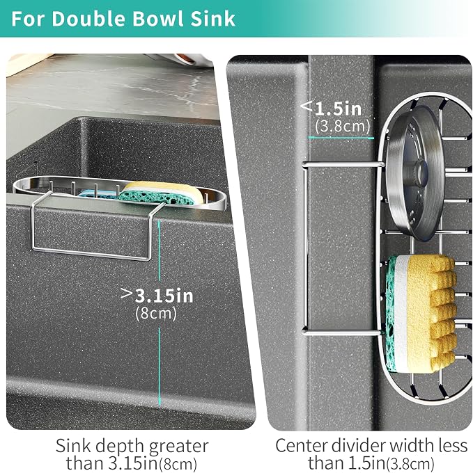 HapiRm Sponge Holder for Kitchen Sink - Image 4