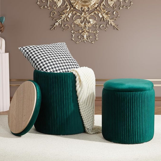 Royal Windsor Round Ottoman by RoyalWindsor