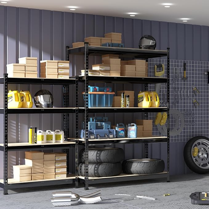 PrimeZone 8 Pack Heavy Duty Storage Shelves - Image 2