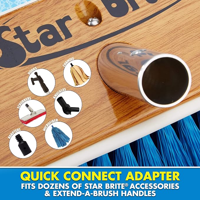 STAR BRITE 8" Premium Cleaning Brush - Image 5